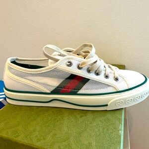 New Original Gucci men’s tennis shoes